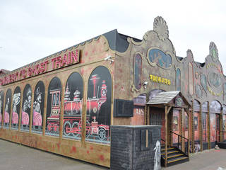 Der Carneskys Ghost Train in Blackpool