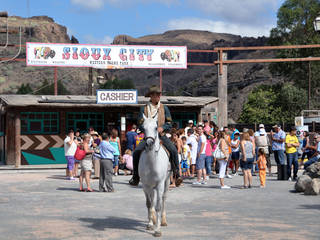 Die Westernstadt Sioux City auf Gran Canaria